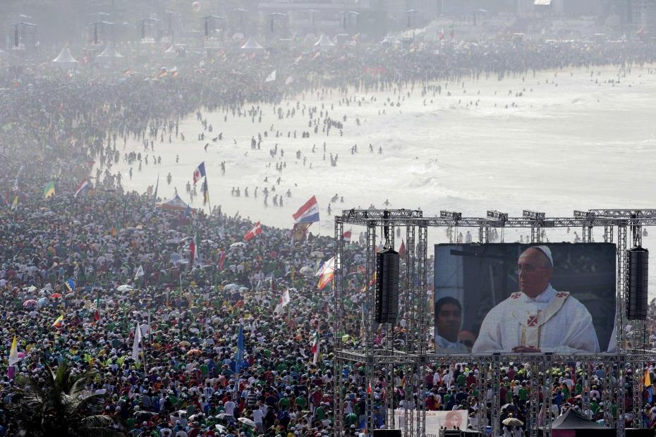 Papa Francesco in Brasile